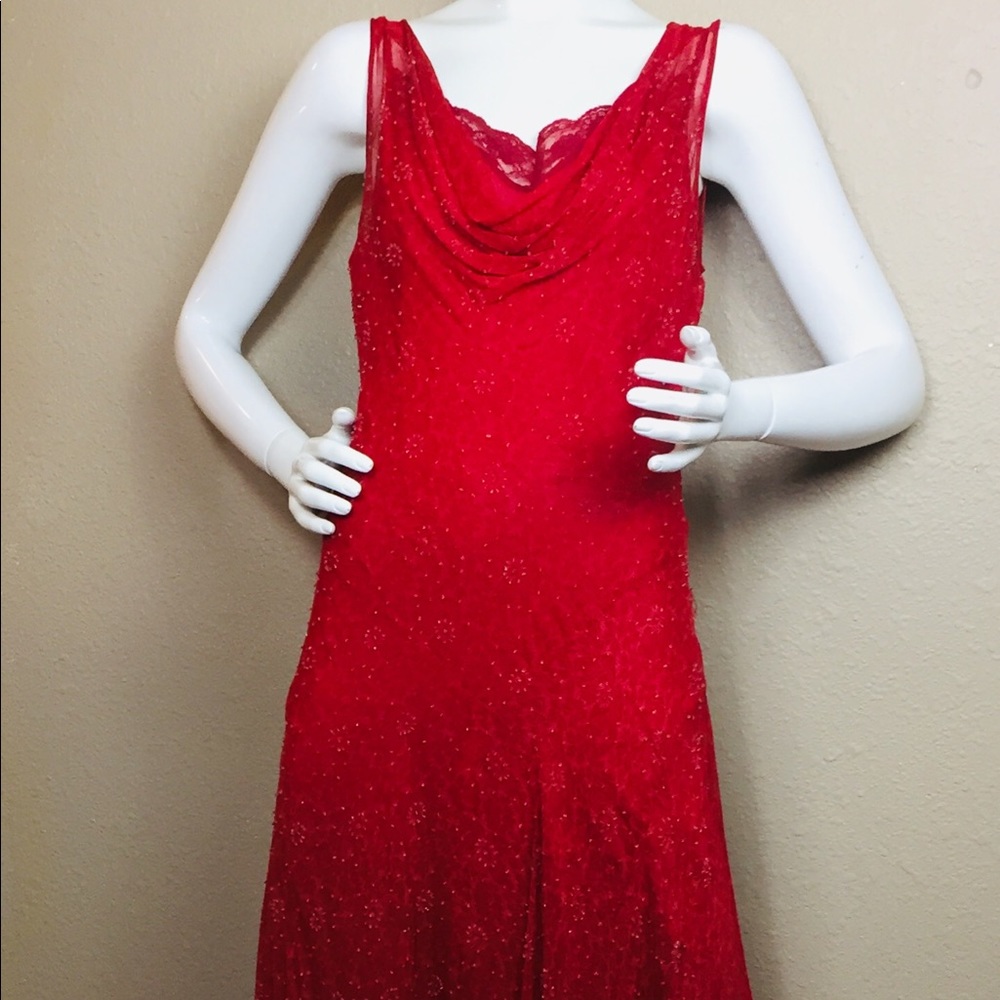 IcE 2pc embellished shell and under slip maxi